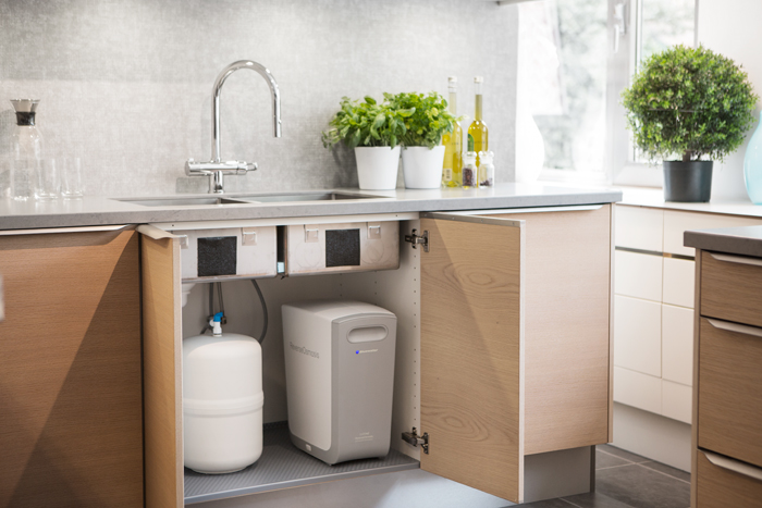 Cleone under sink installation